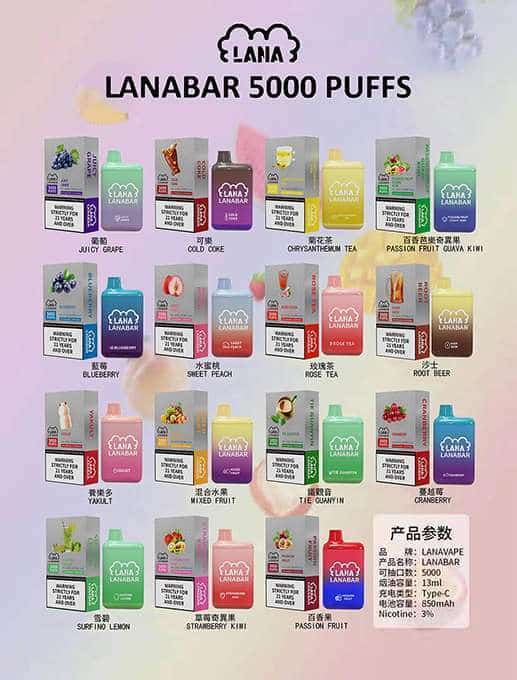 LANA拋棄式5000口