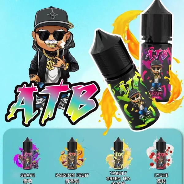 ATB 阿土伯灌裝油｜小瓶煙油｜純正水果口味｜小煙煙油